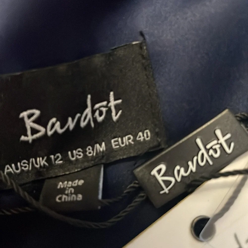 Navy‎ like new Bardot midi dress size 8/M A2